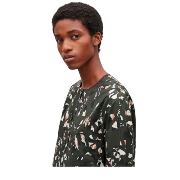 COS Button Front Jacket With Side Pockets Size 10. - Picture 2 of 10